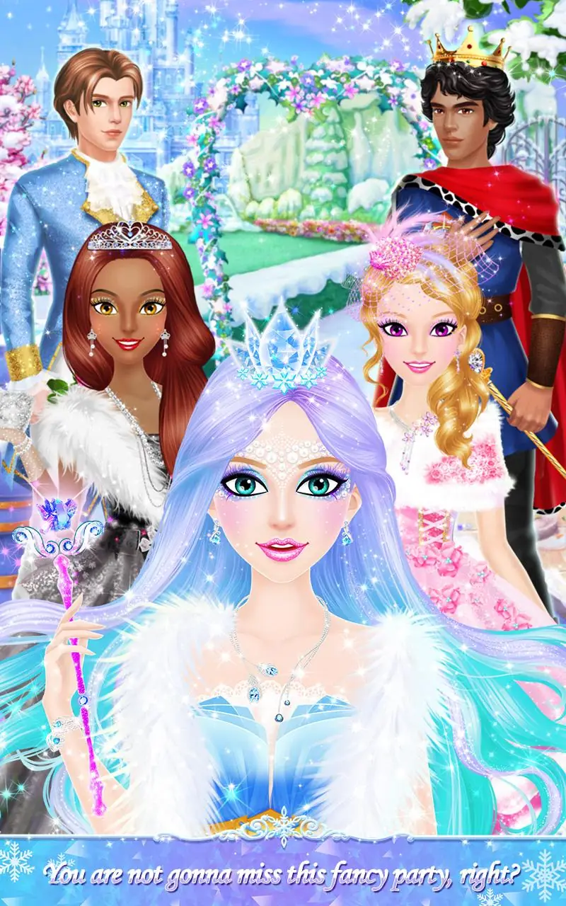 Снимка на екрана Princess Salon: Frozen Party 5