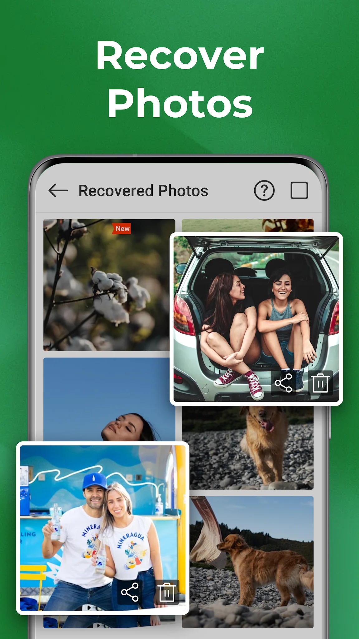 Снимка на екрана Recover Deleted Messages App 4