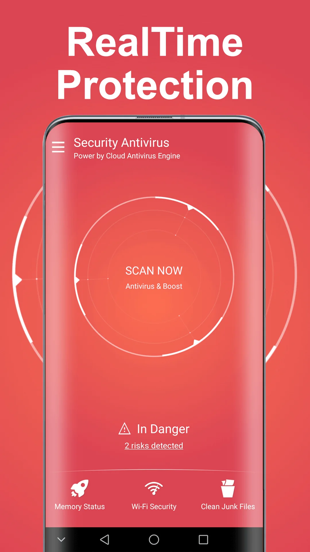 Снимка на екрана Security Antivirus Max Cleaner 2
