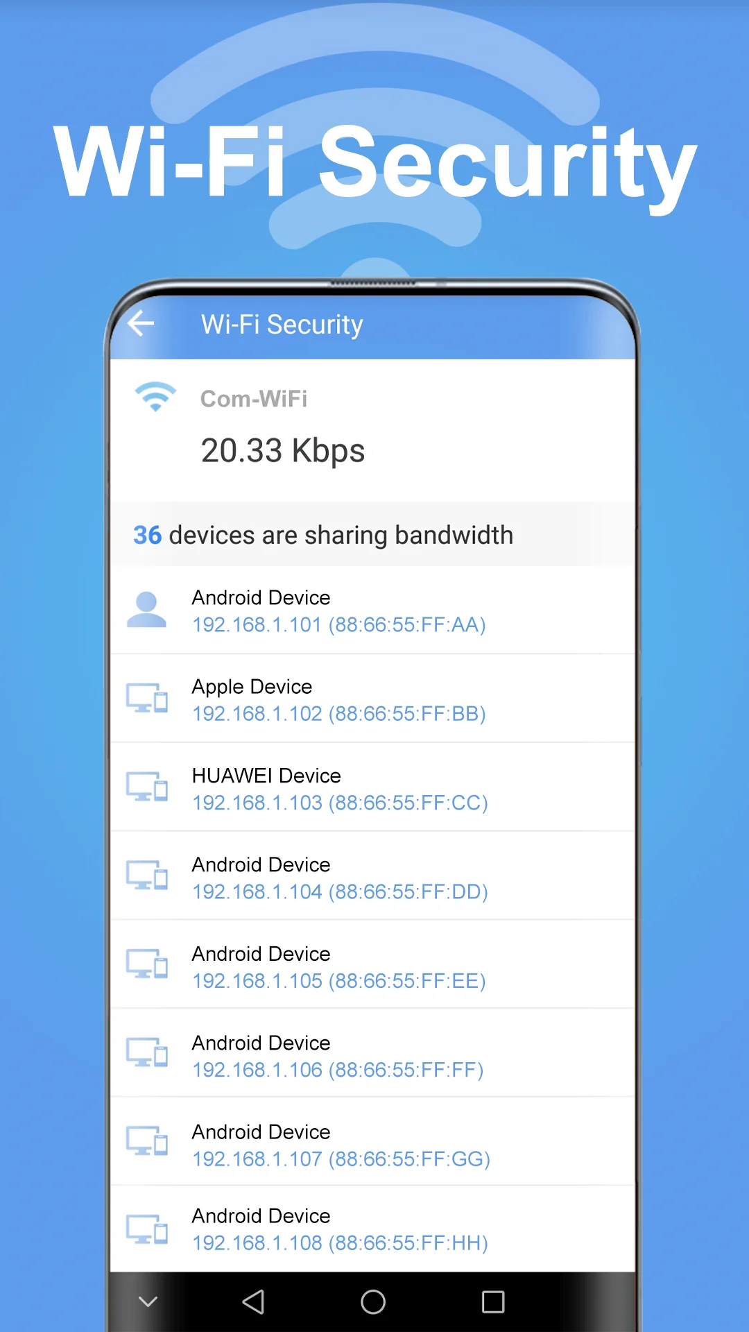Снимка на екрана Security Antivirus Max Cleaner 8