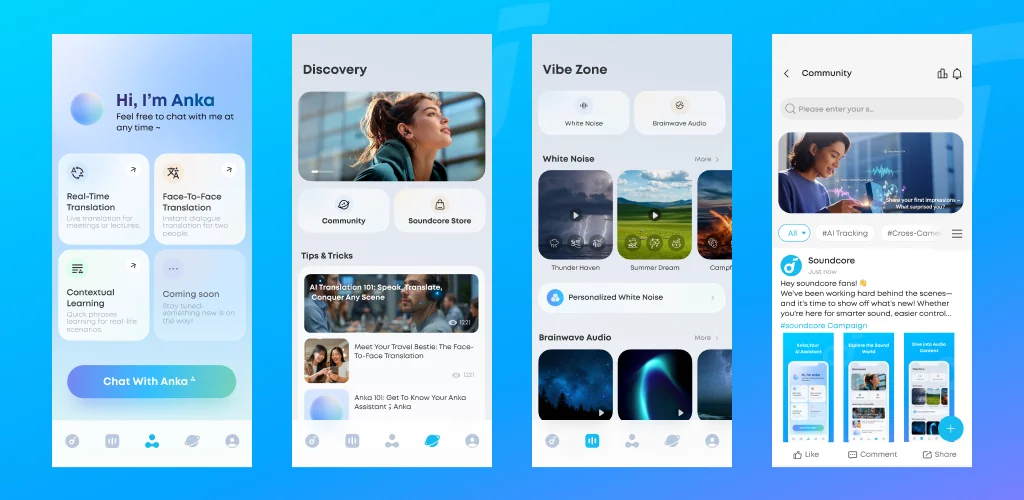 Soundcore अनुप्रयोग Android के लिए कवर आर्ट