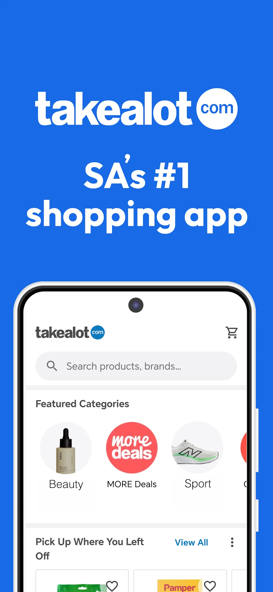Снимка на екрана Takealot – Online Shopping App 1