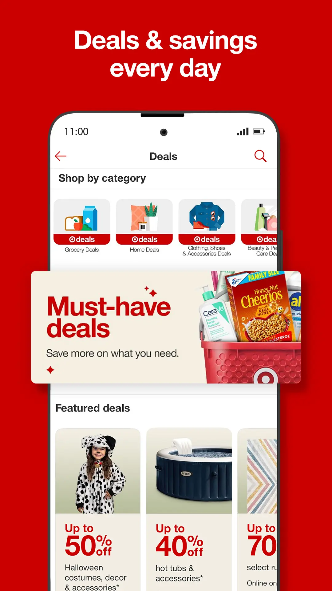 스크린샷 Target: Shop Deals & Trends 2