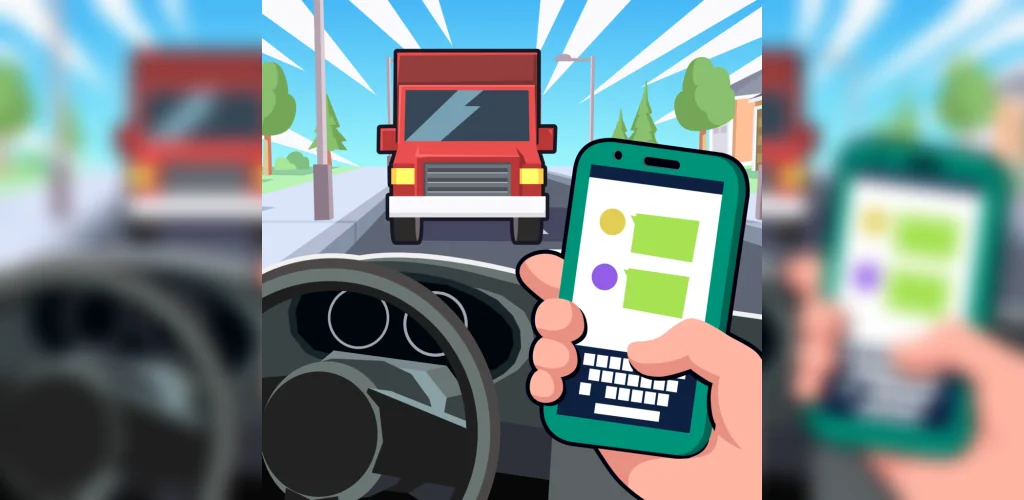Texto y conducir! juego carátulas para Android