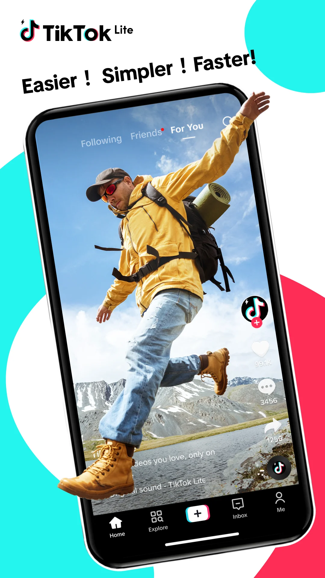 Captura de tela TikTok Lite - Faster TikTok 1