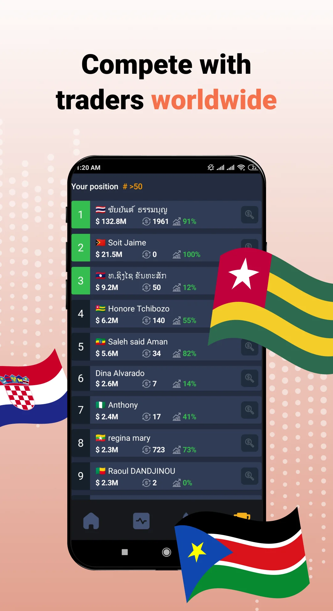 Trading Arena-Crypto Simulator képernyőkép 8