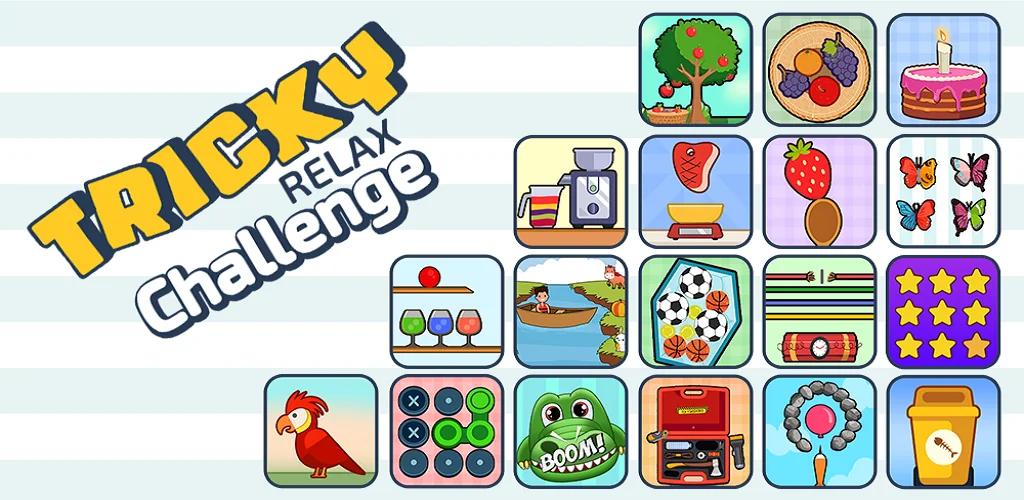 Tricky Relax Challenge Games játszma, meccs borítókép Androidhoz