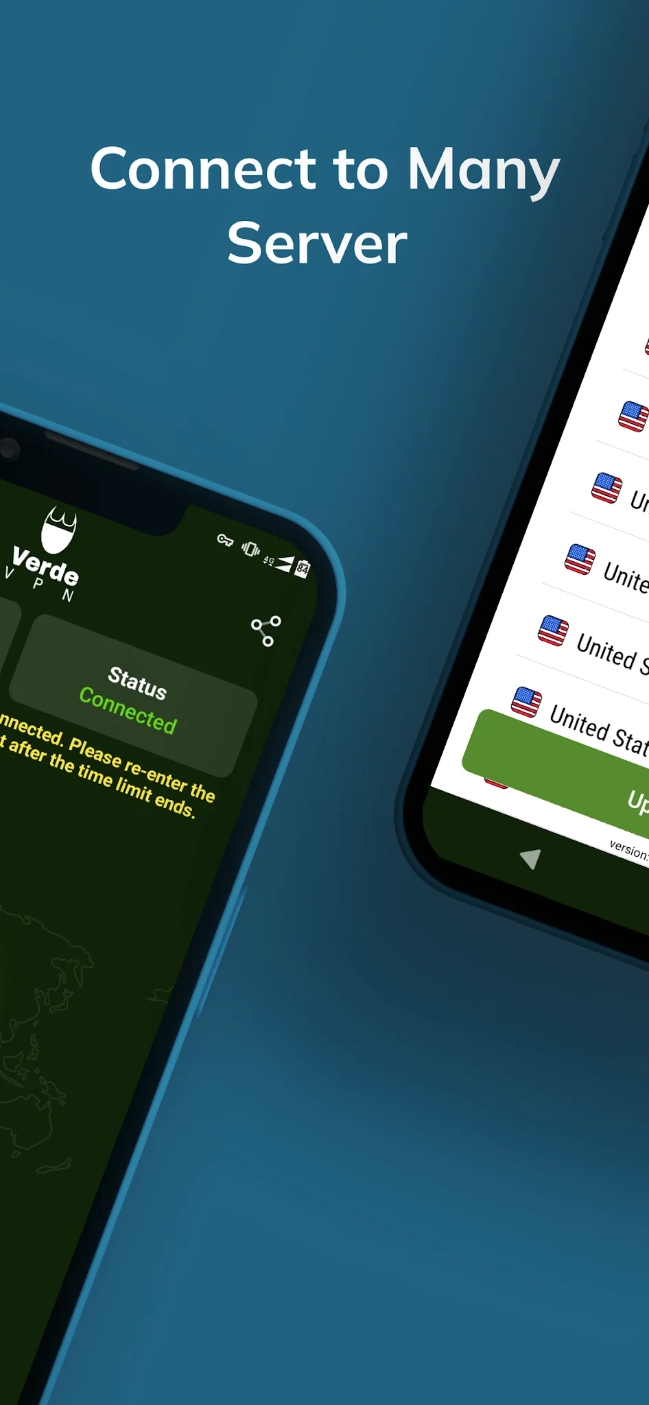ภาพหน้าจอ Verde VPN 2