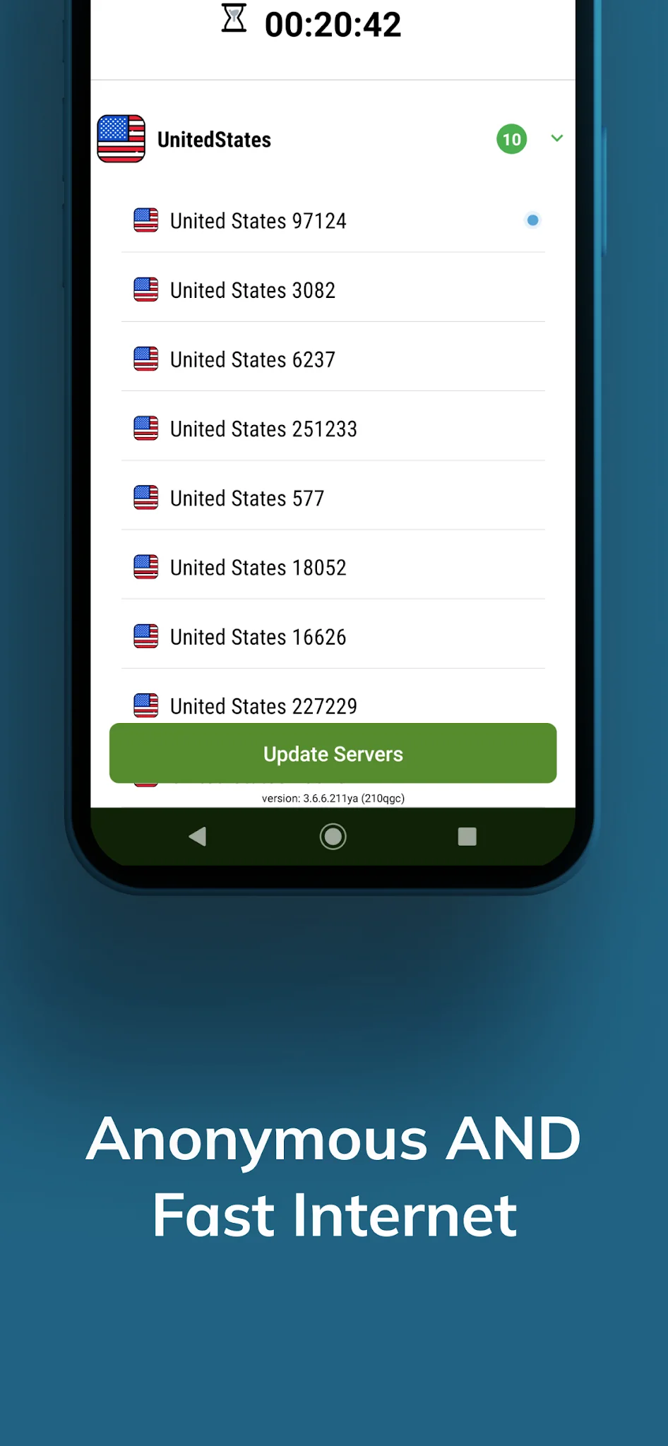 ภาพหน้าจอ Verde VPN 5