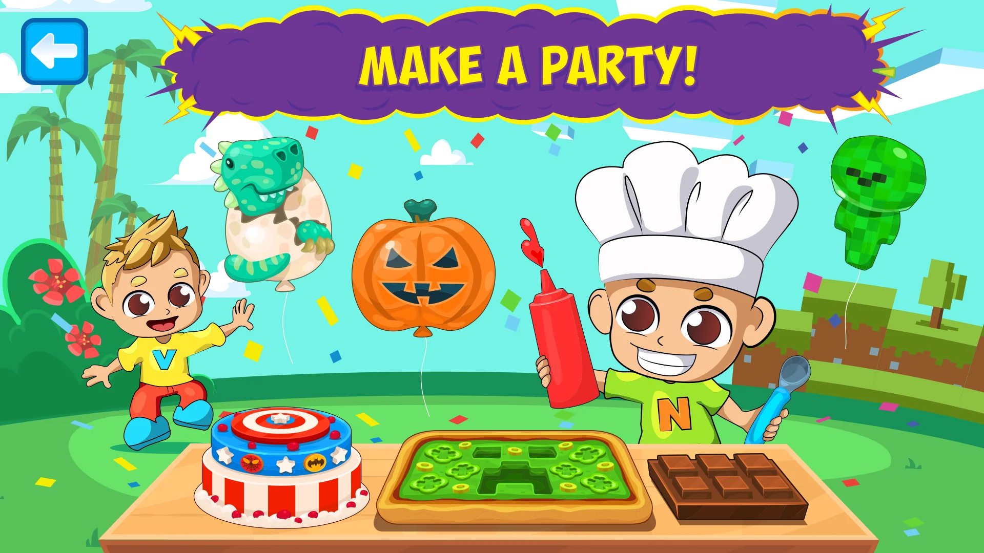 Captura de pantalla ¡Vlad y Niki Juego de Cocina! 1