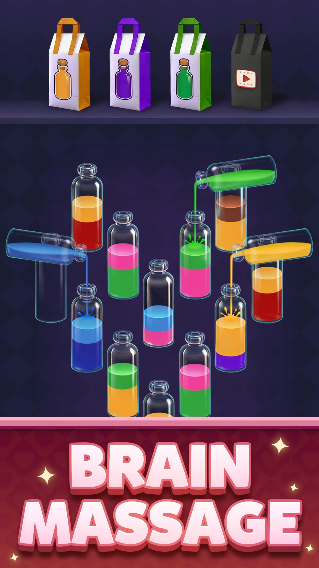 Capture d'écran Water Match™- ASMR Water Sort 1