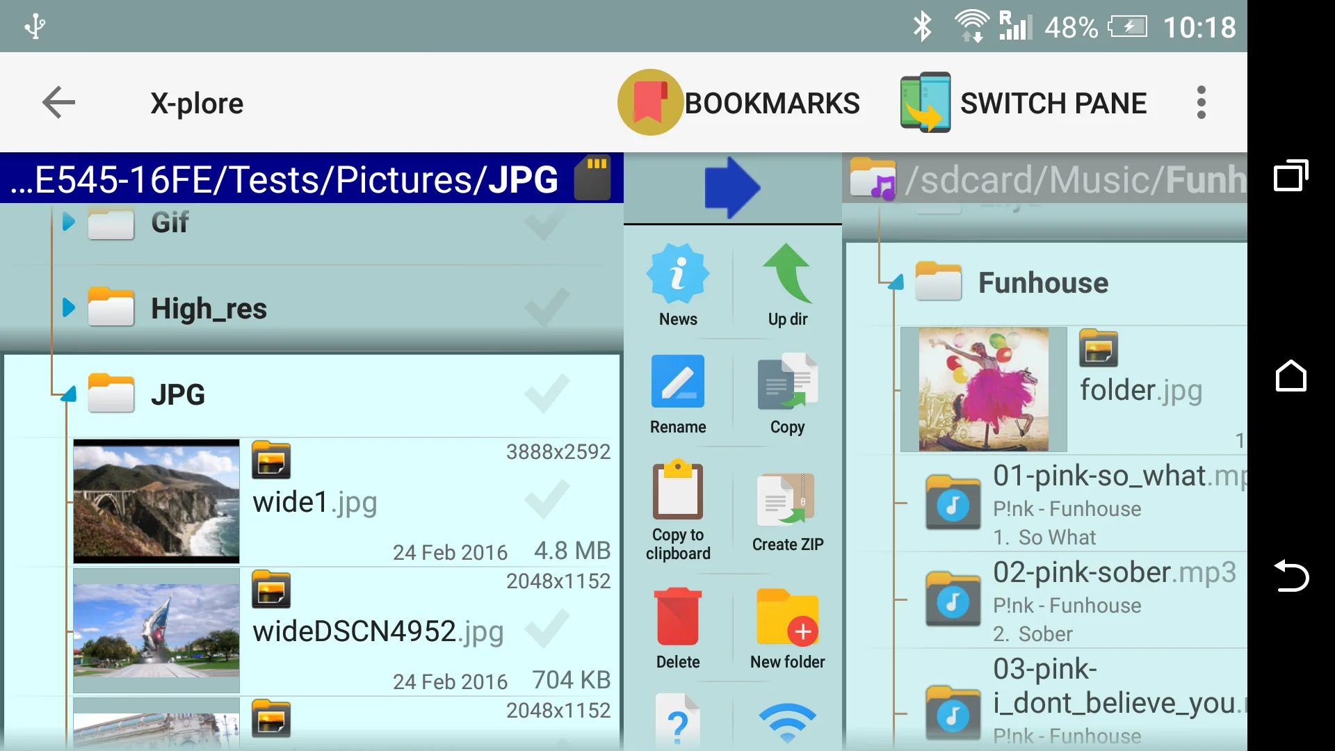 截图 X-plore File Manager 1