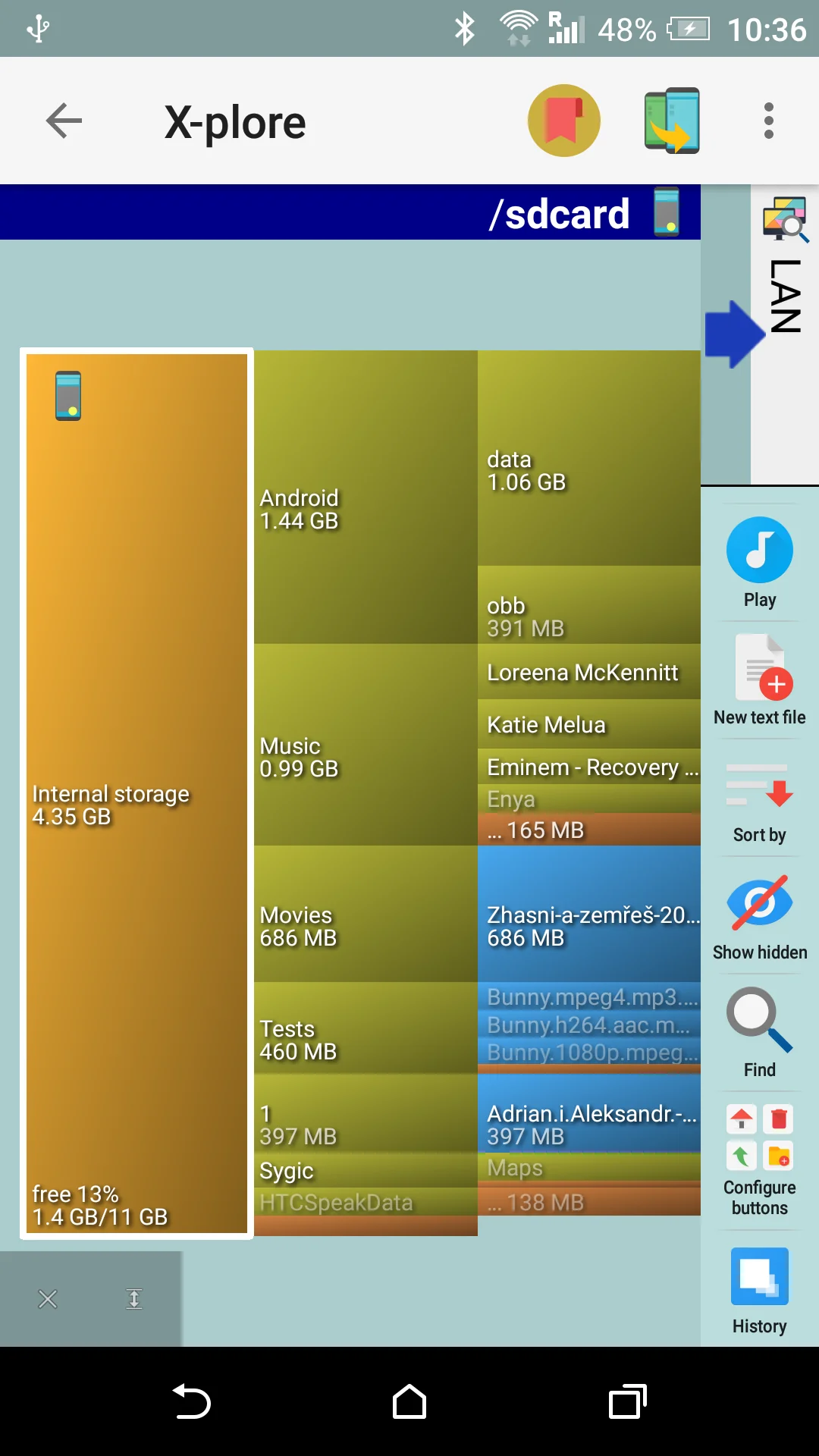截图 X-plore File Manager 4