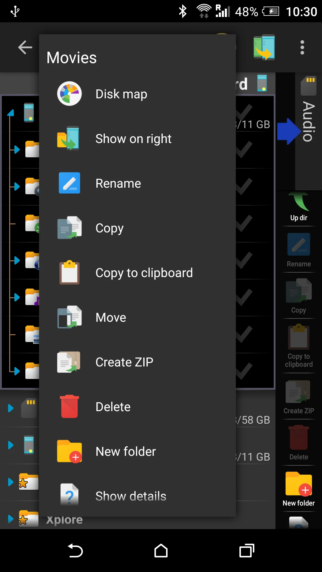截图 X-plore File Manager 5