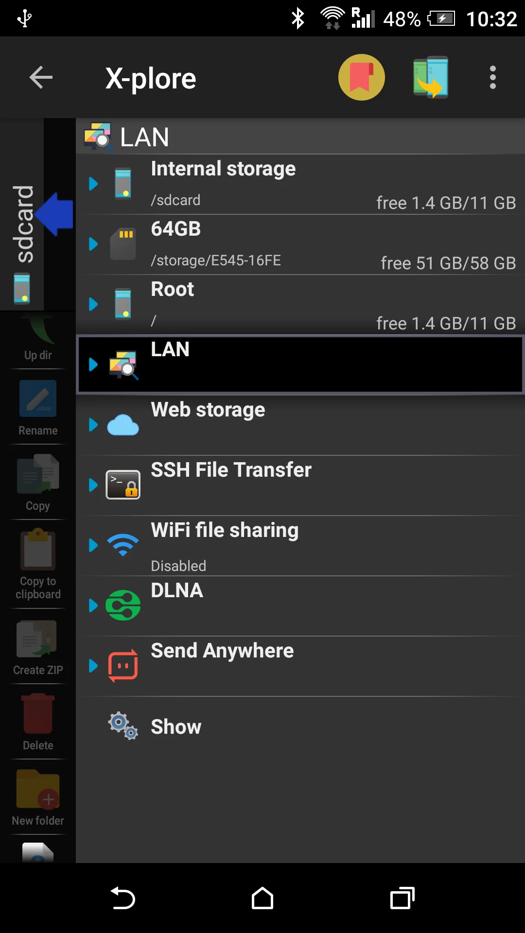 截图 X-plore File Manager 6