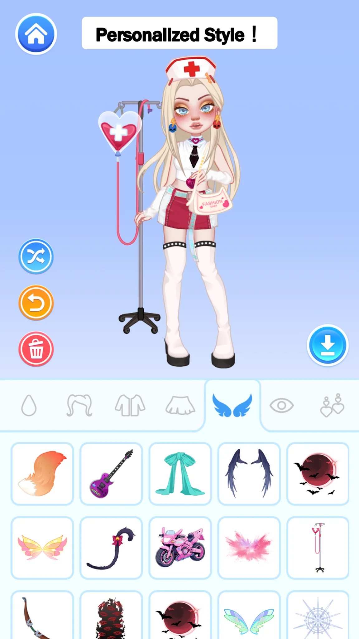 ภาพหน้าจอ YoYa: Doll Avatar Maker 3