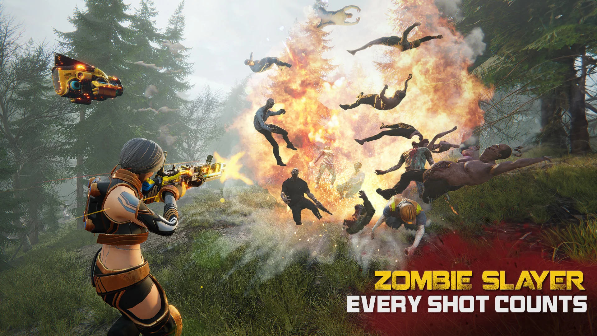 Captura de tela Zombie Hunt: Apocalypse Games 4