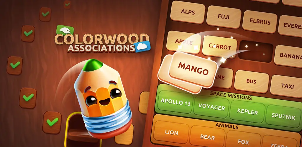 Associations - Colorwood Game игра обложка для Android