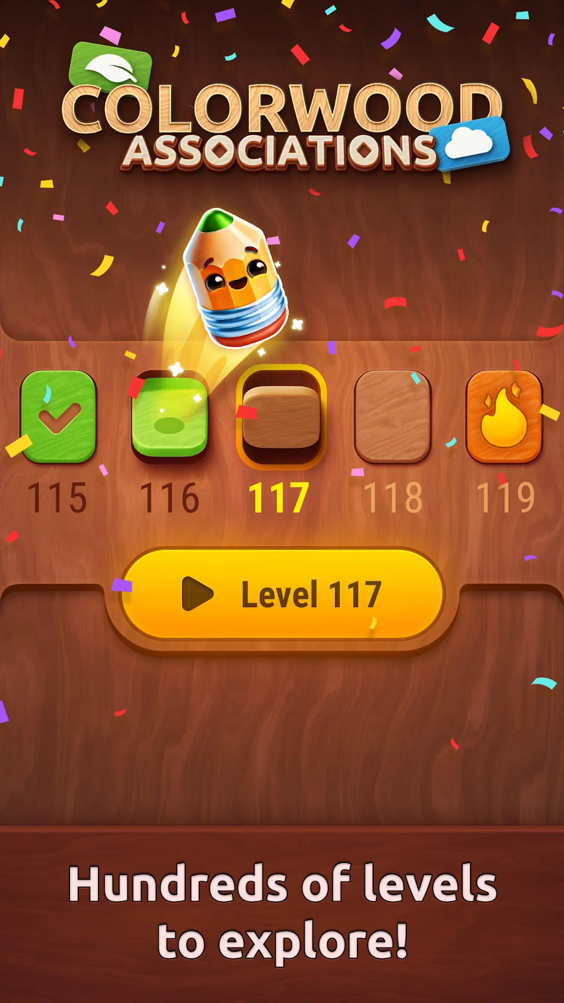 Скриншот Associations - Colorwood Game 4