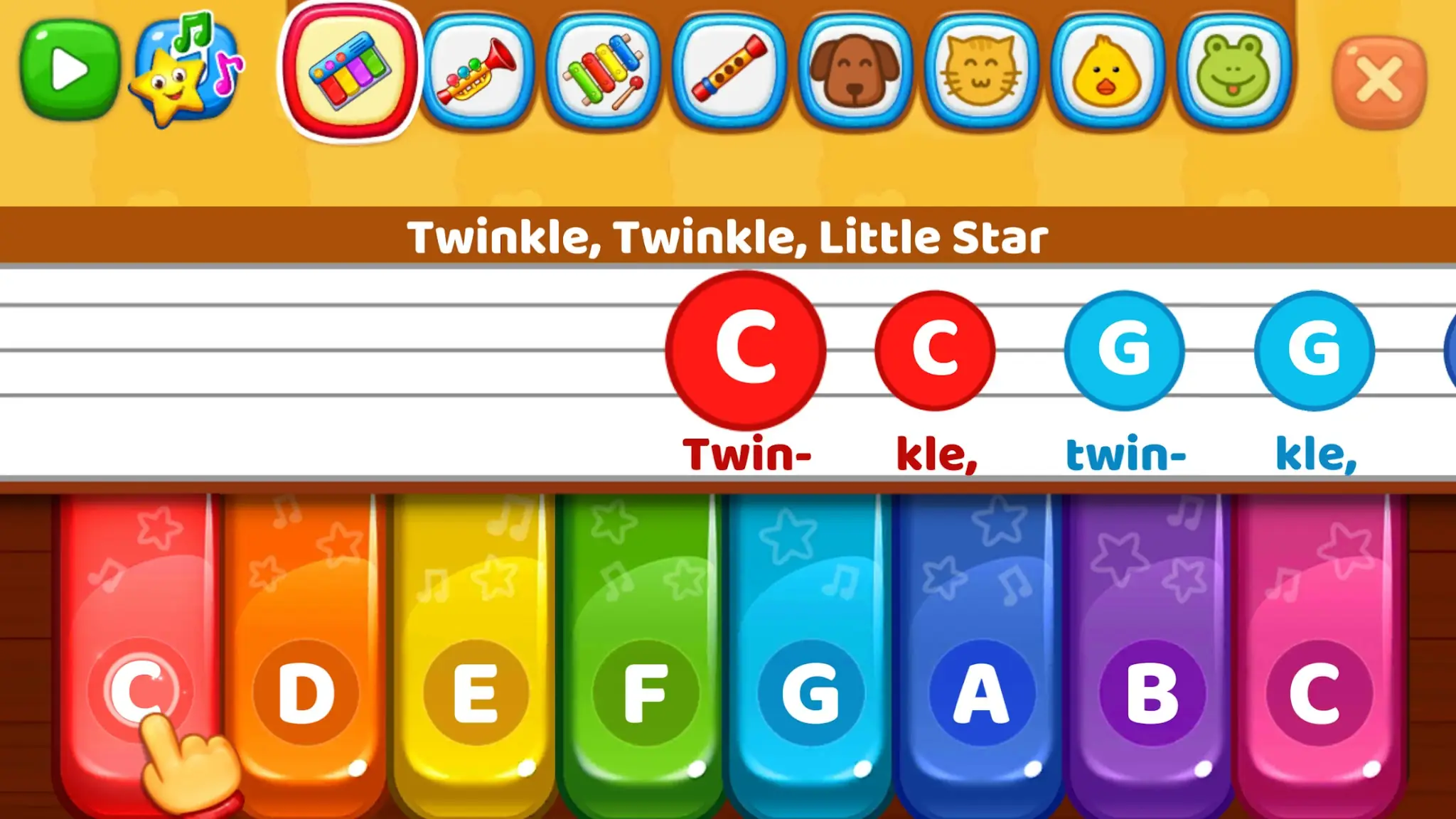 Скриншот Baby Games: Piano & Baby Phone 6