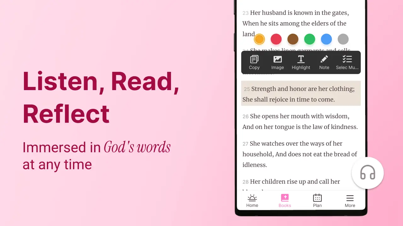 Screenshot Bible For Women-Holy Bible App 4