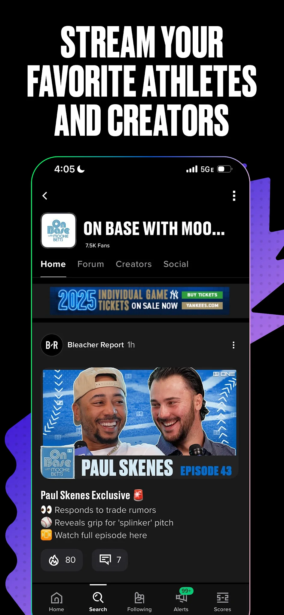Capture d'écran Bleacher Report: Sports News 5