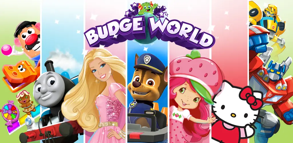 Budge World: Pura Diversão jogo arte da capa para Android
