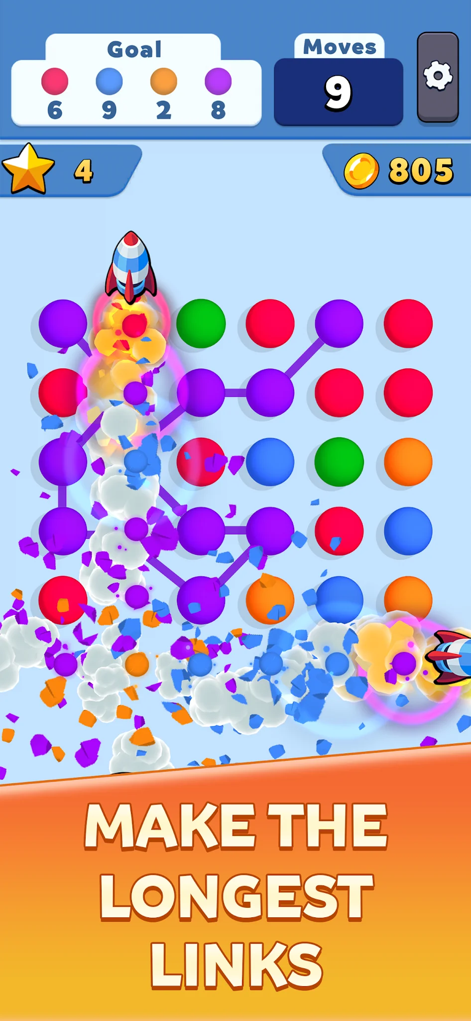 Zrzut ekranu Collect Em All! Clear the Dots 4