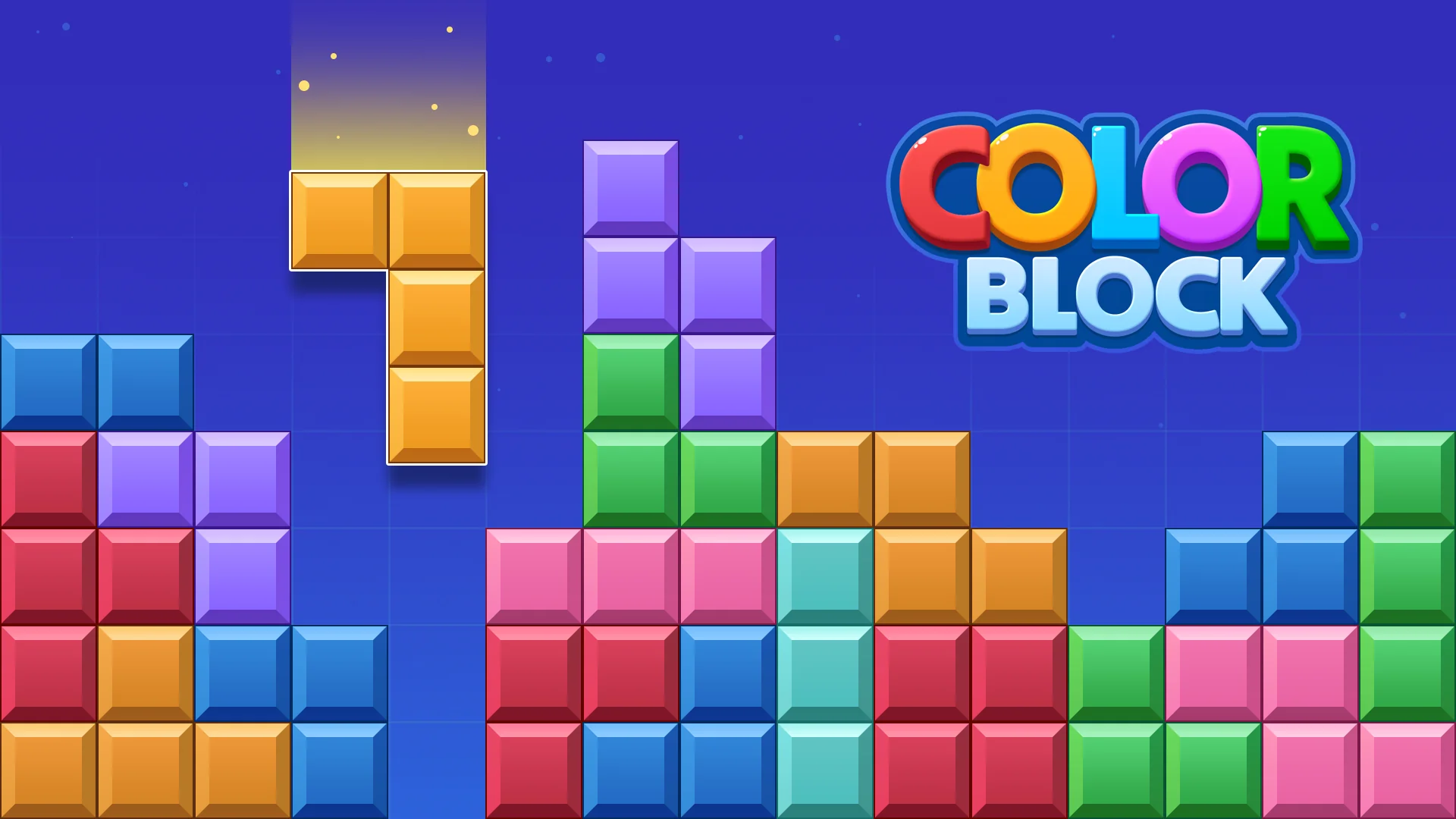 Captură de ecran Color Block: Combo Blast 1