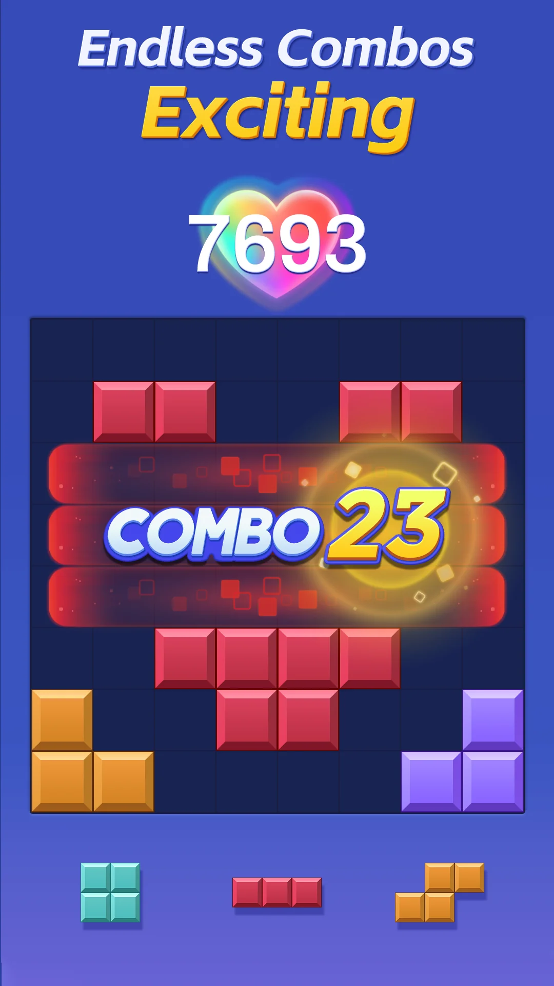Captură de ecran Color Block: Combo Blast 3