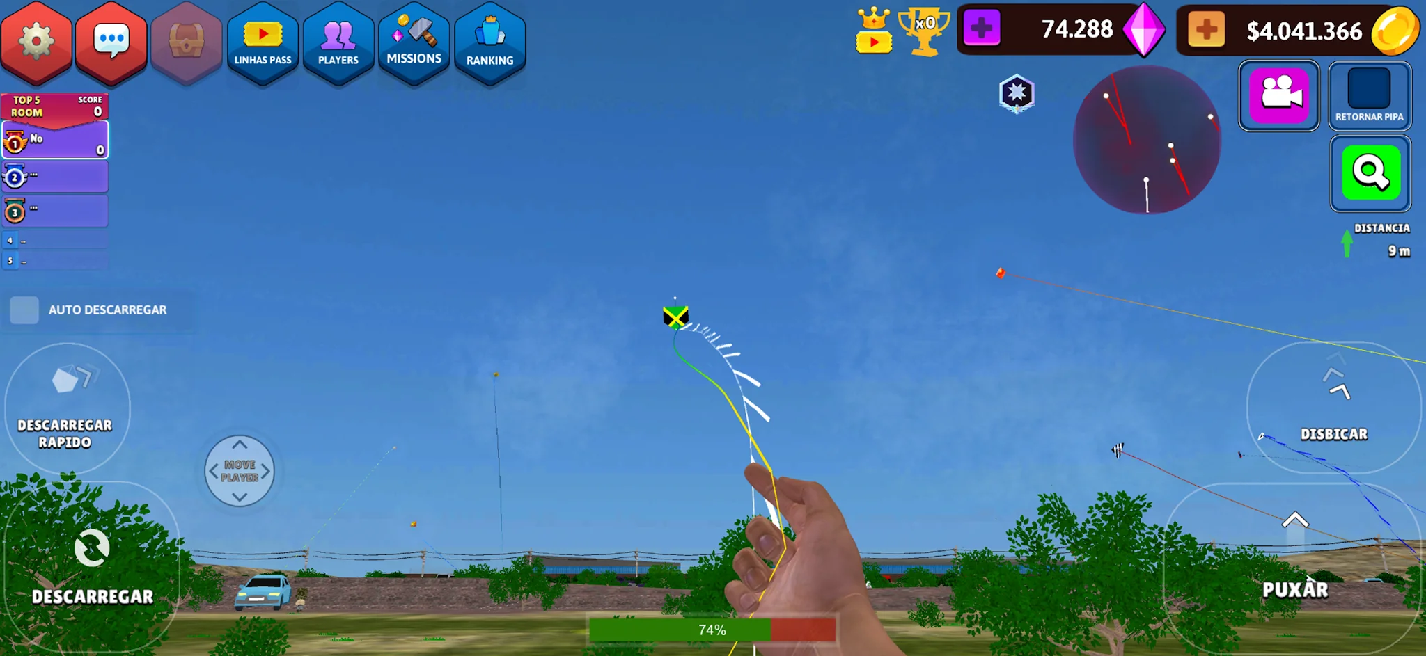 Screenshot CS Diamantes Pipas: Jogo Pipa 2