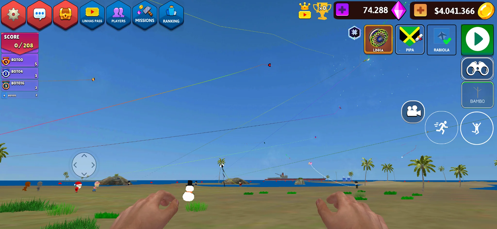 Screenshot CS Diamantes Pipas: Jogo Pipa 5