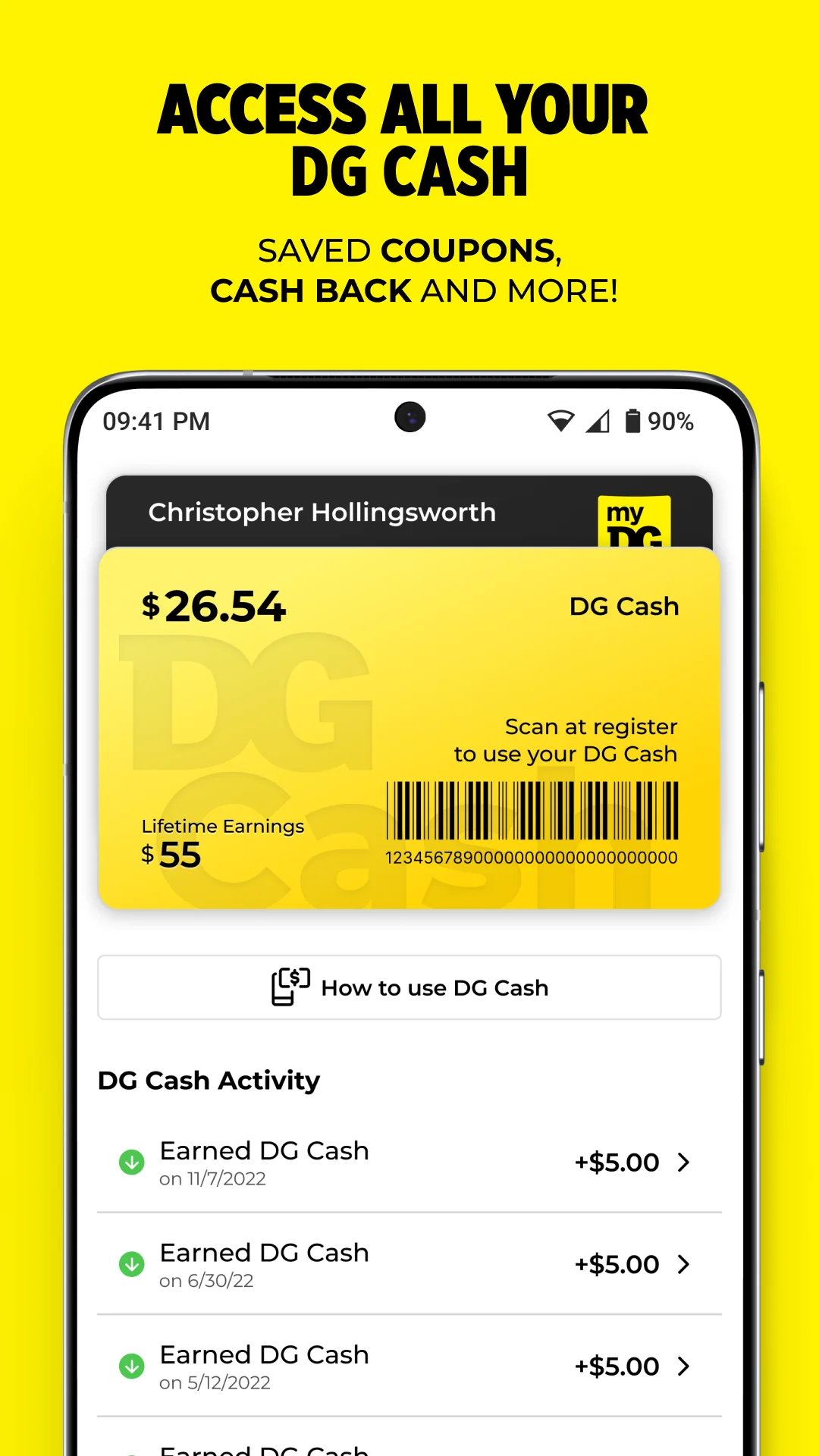Скріншот Dollar General-Digital Coupons 5