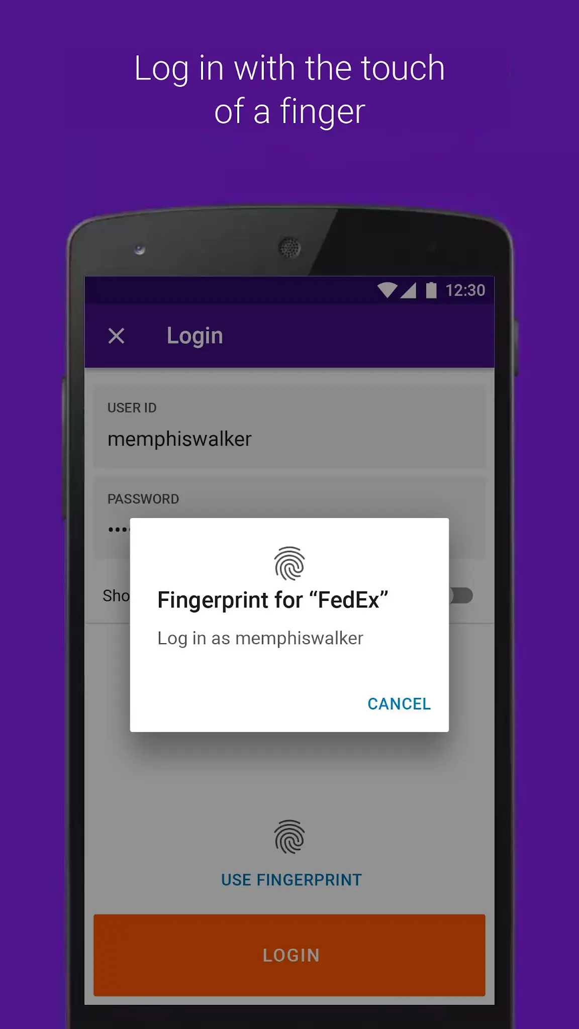 Captura de pantalla FedEx Mobile 4