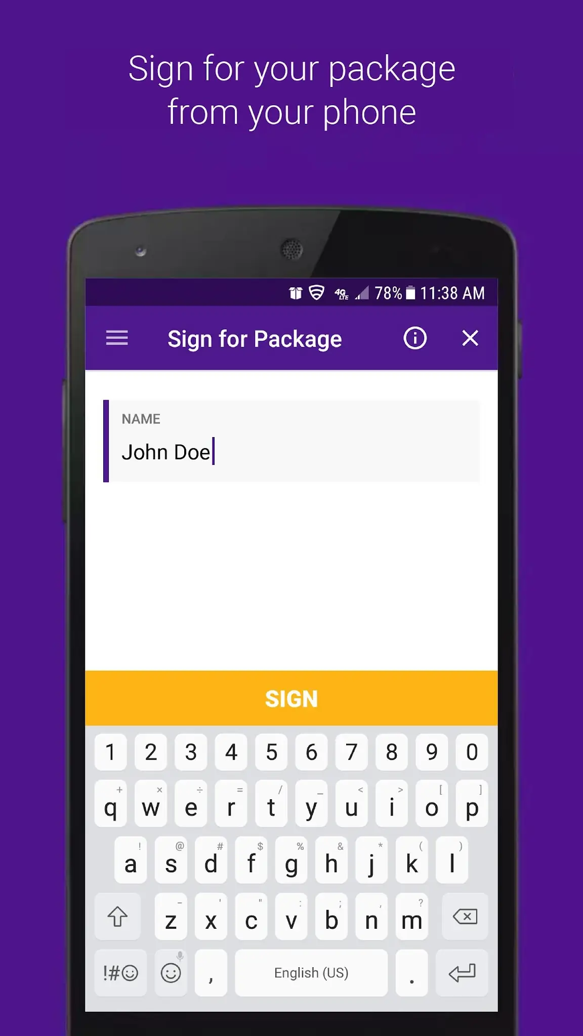 Captura de pantalla FedEx Mobile 5