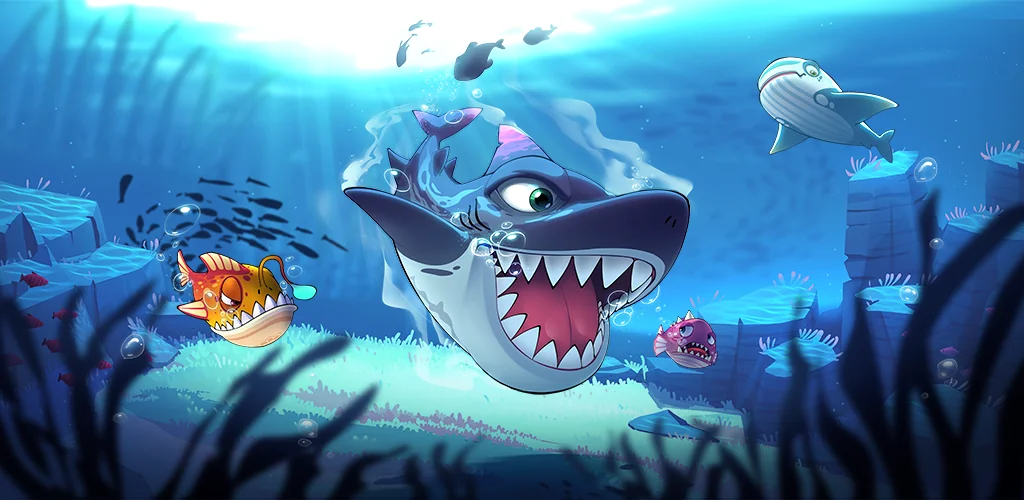 Fish Eat Fish.io gioco copertina per Android