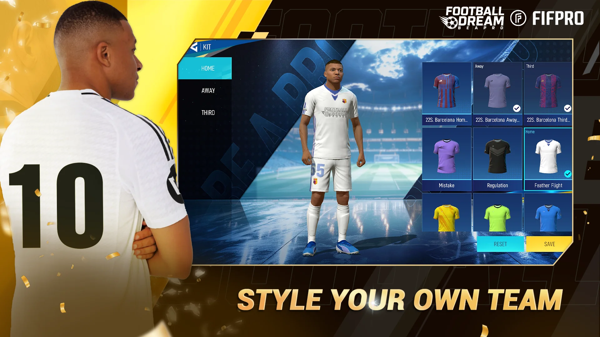 Snímek obrazovky Football Dream: Be A Pro 7