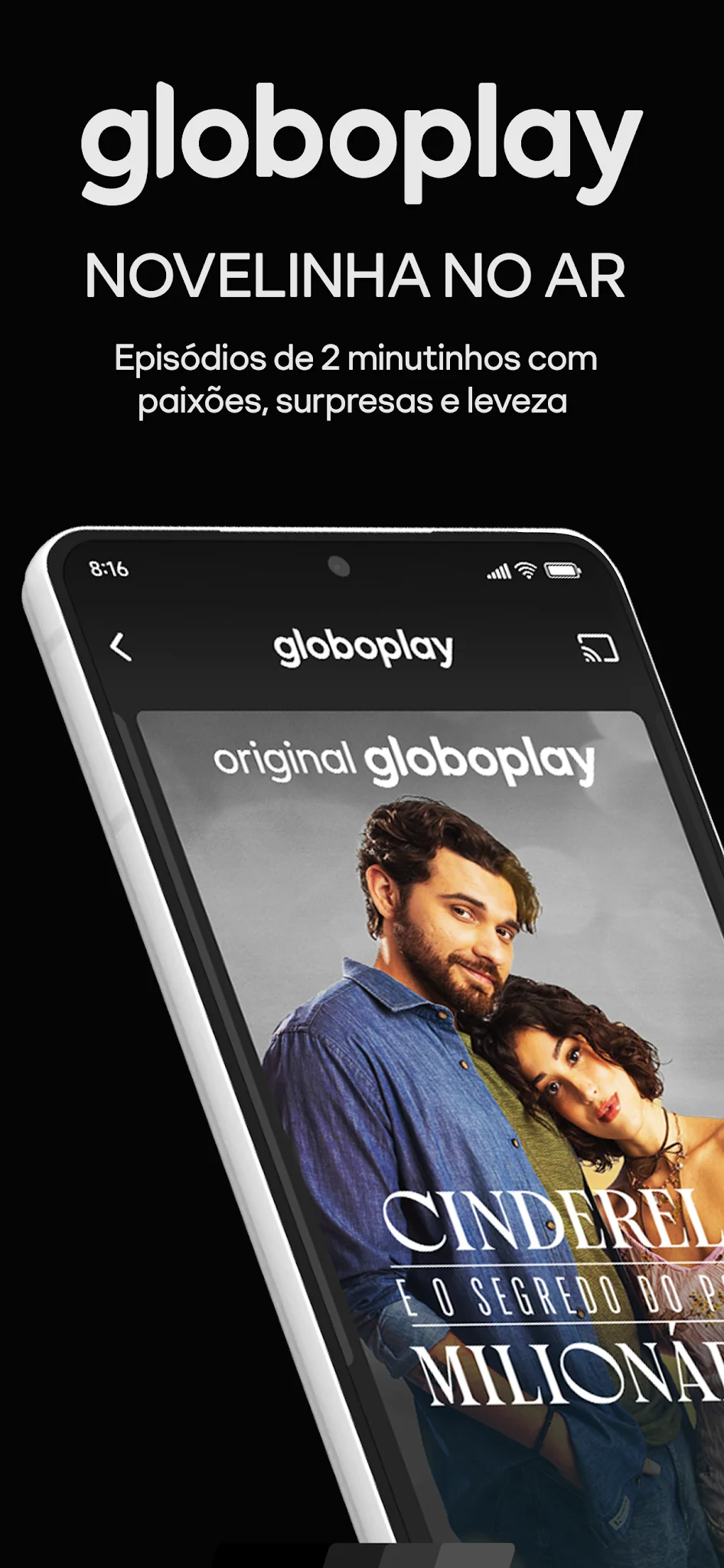 ภาพหน้าจอ Globoplay: Novelas, séries e + 3