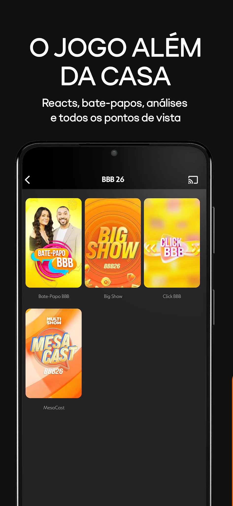 ภาพหน้าจอ Globoplay: Novelas, séries e + 7