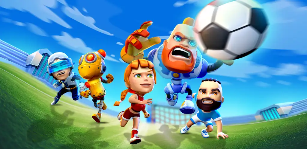 Goal Battle - كوره لعبة غلاف فني للأندرويد