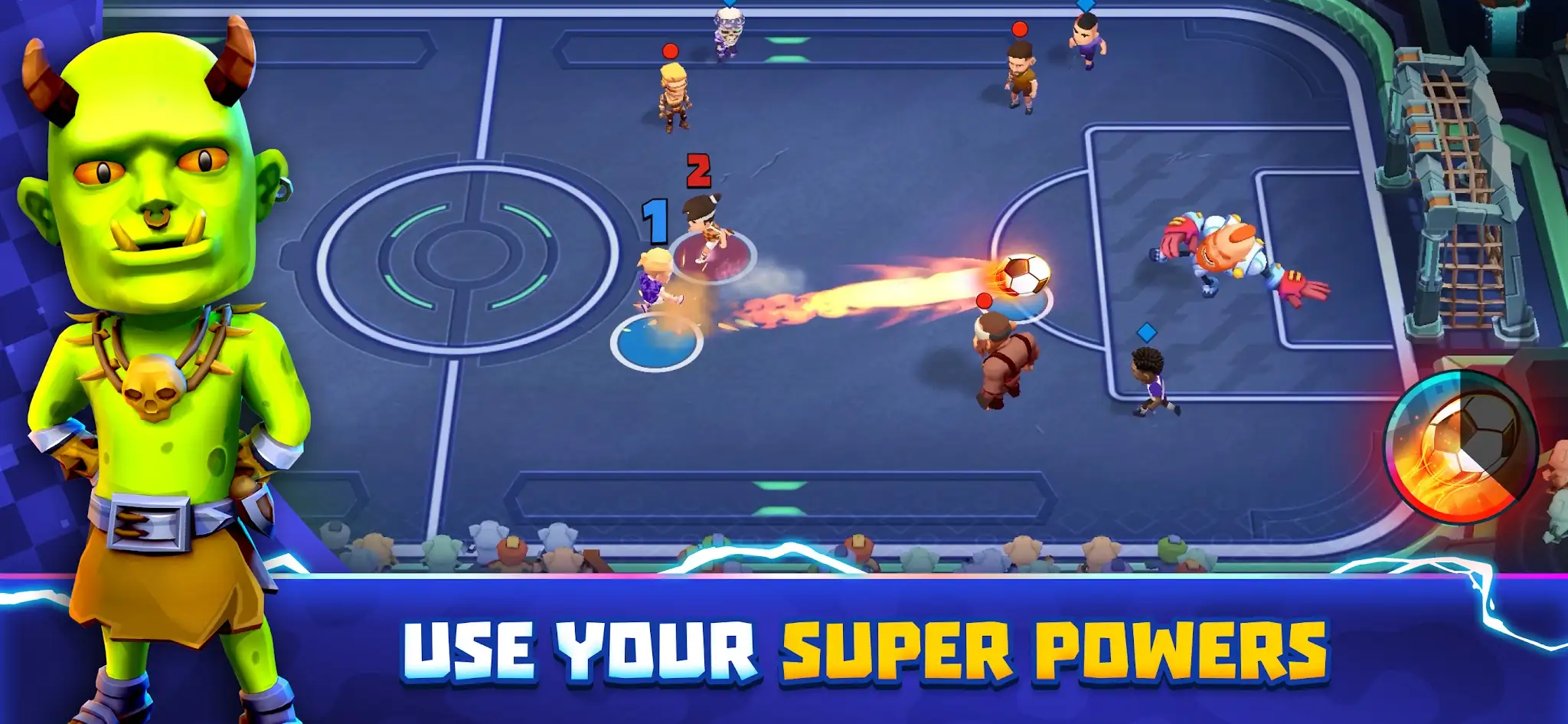 لقطة شاشة Goal Battle - كوره %د