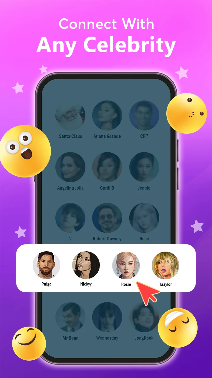 Screenshot Idol Prank Video Call & Chat 1