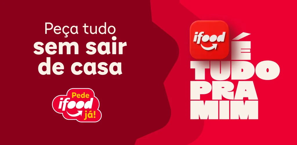 iFood comida e mercado em casa application cover art for Android