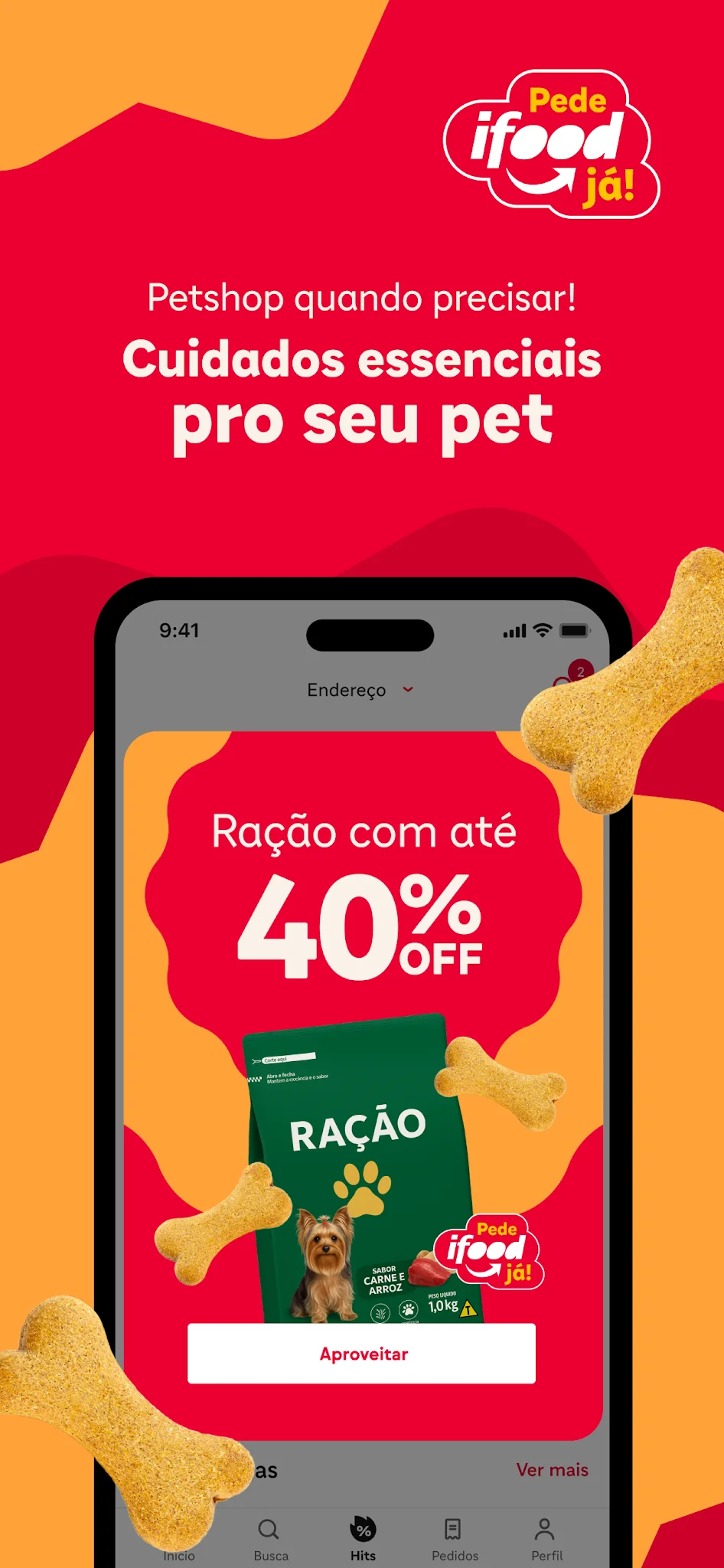 Capture d'écran iFood comida e mercado em casa 5