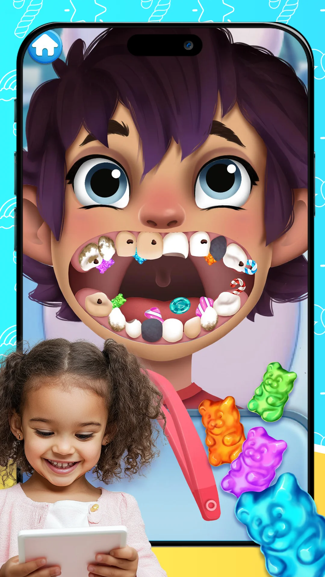 Snímek obrazovky Dentist games 1