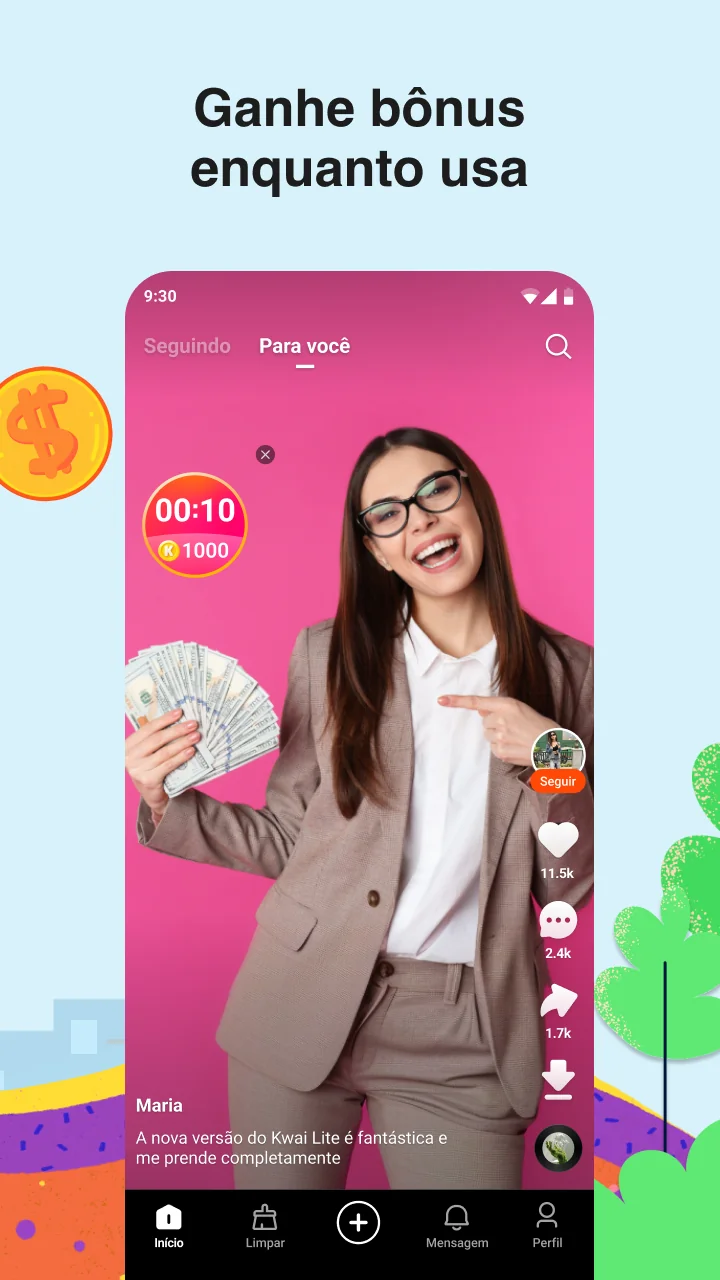 ภาพหน้าจอ Kwai Lite 3