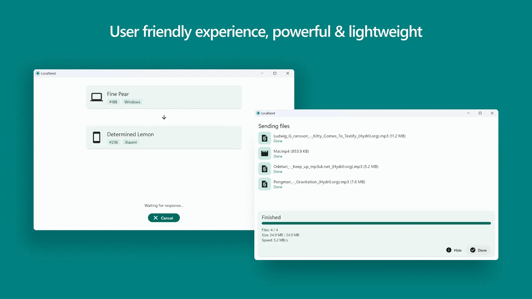Скріншот LocalSend: Transfer Files 7