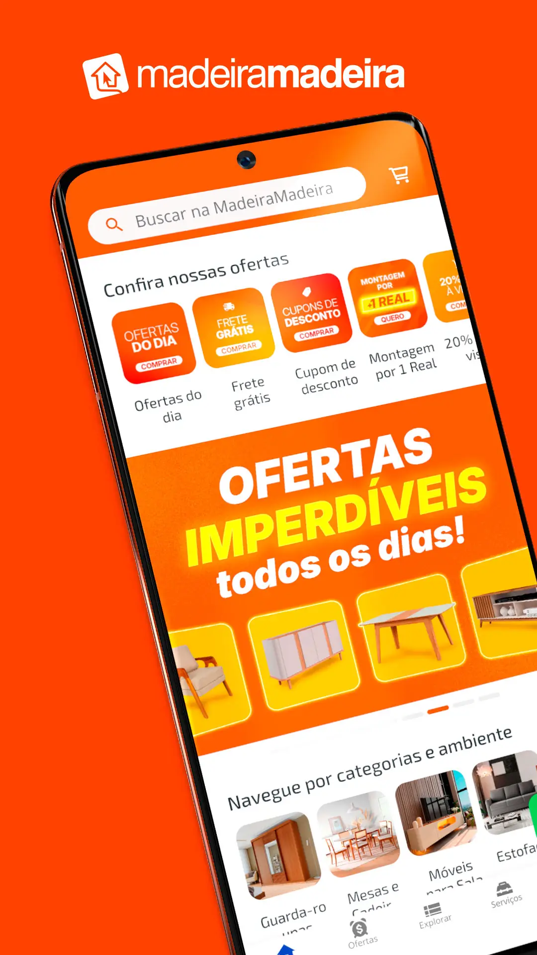 Screenshot MadeiraMadeira: Comprar Móveis 1