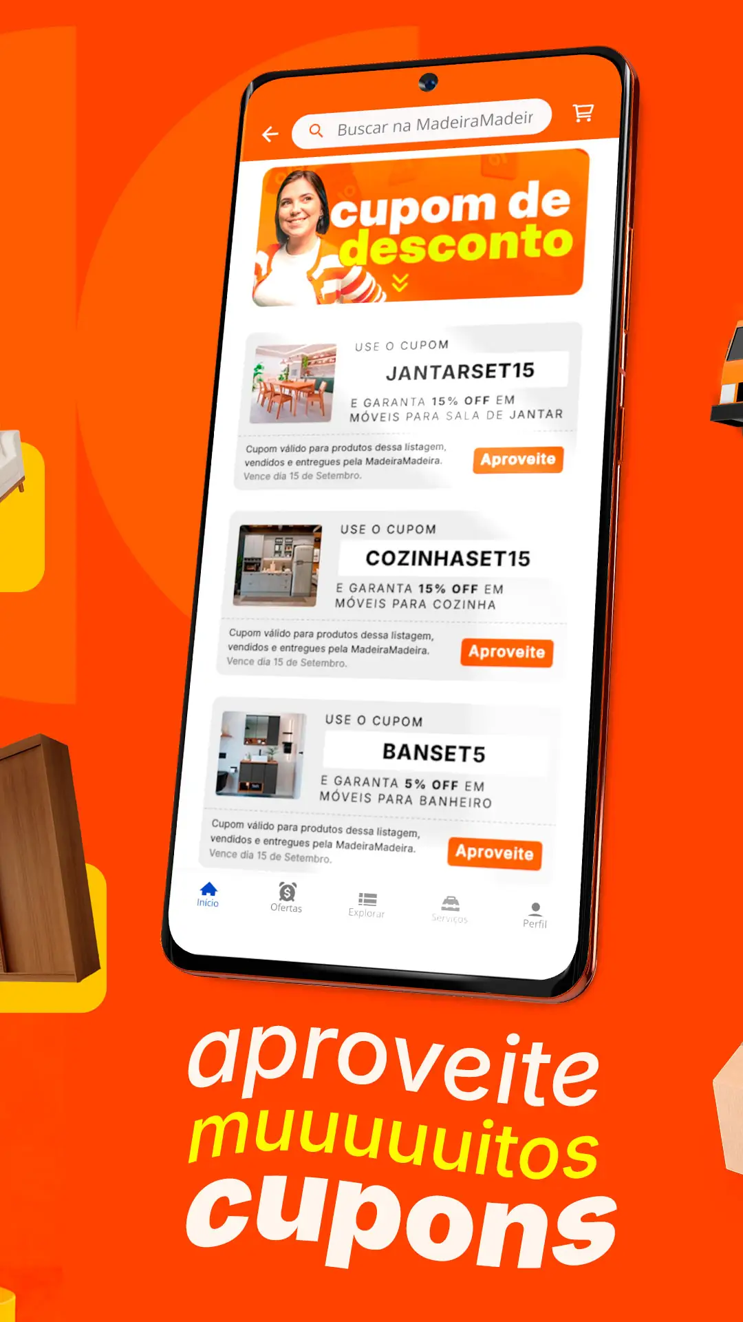 Screenshot MadeiraMadeira: Comprar Móveis 3