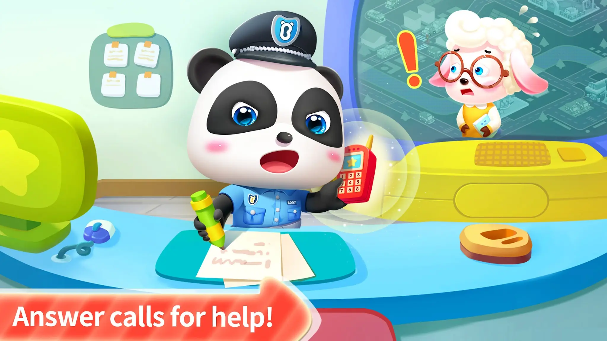 Zrzut ekranu Mała Panda Policjant 7